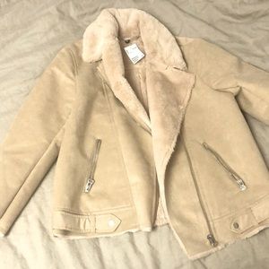 H&M Faux shearling coat